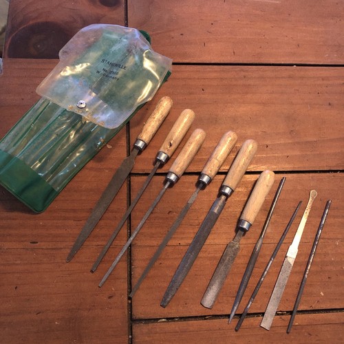 Vintage stahlwille file set - stahlwille,